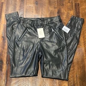 Guess faux leather pants 2